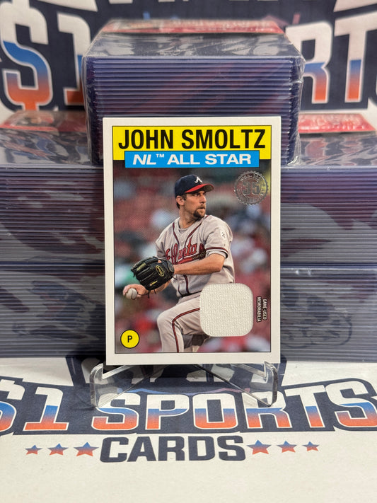 2021 Topps (1986 All-Star Redux Relic) John Smoltz #86ASR-JSM