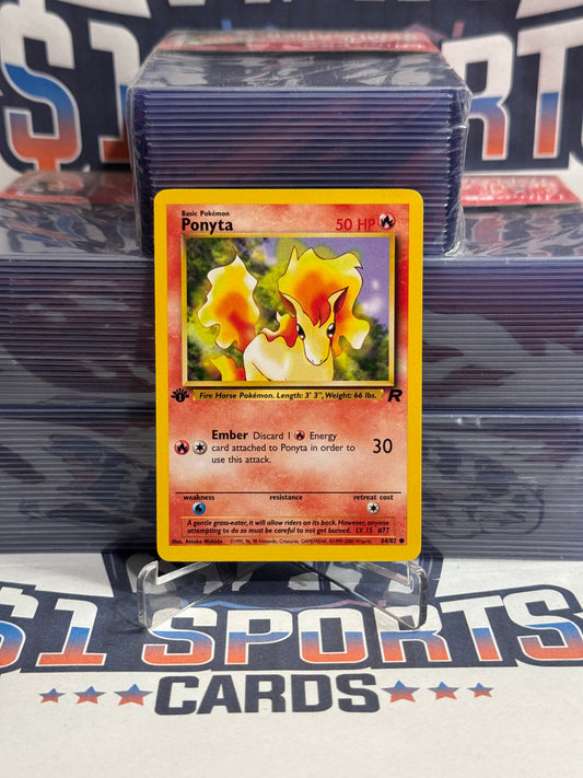 Pokemon TCG: Team Rocket - Ponyta (1st Edition, Common) #64