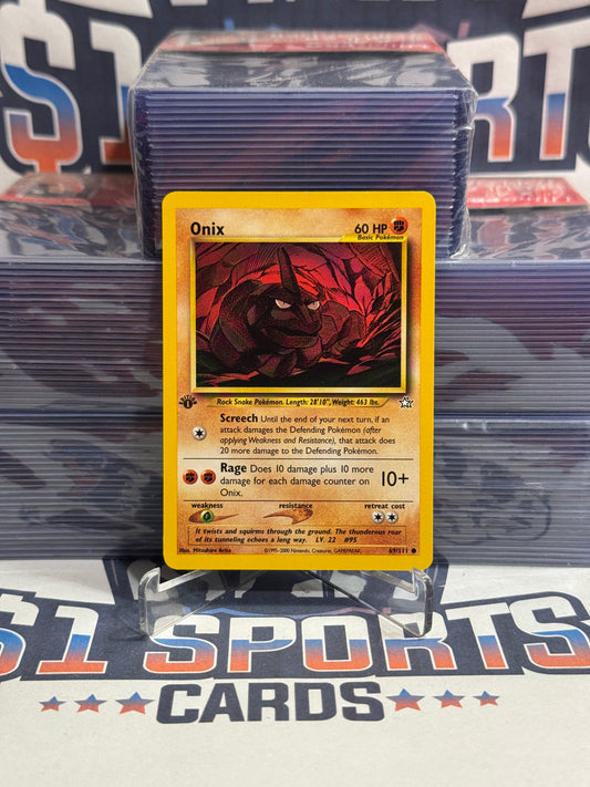 Pokemon TCG: Neo Genesis - Onix (1st Edition, Common) #69