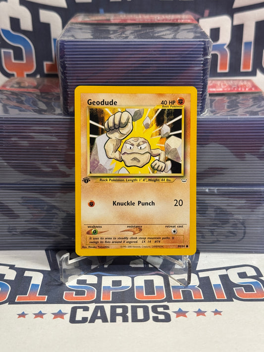 Pokemon TCG: Neo Revolution - Geodude (1st Edition, Common) #44