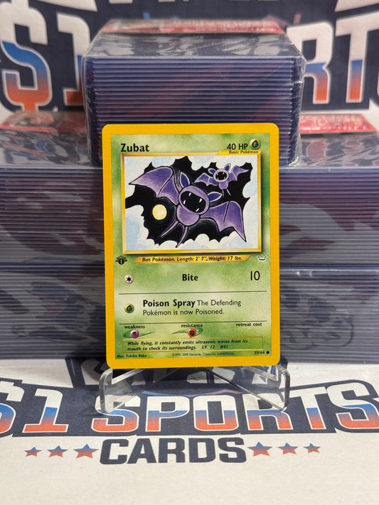 Pokemon TCG: Neo Revolution - Zubat (1st Edition, Common) #59
