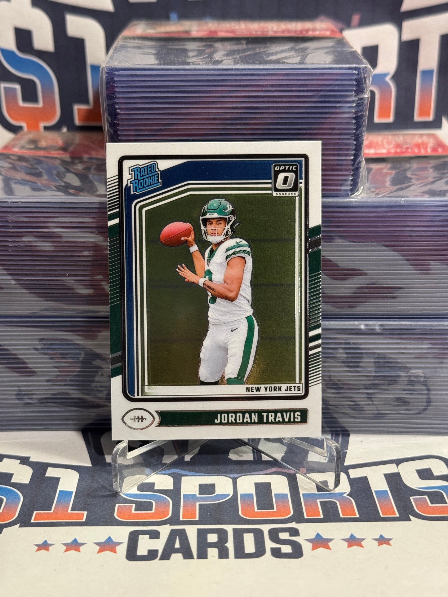 2024 Donruss Optic (Rated Rookie) Jordan Travis #260