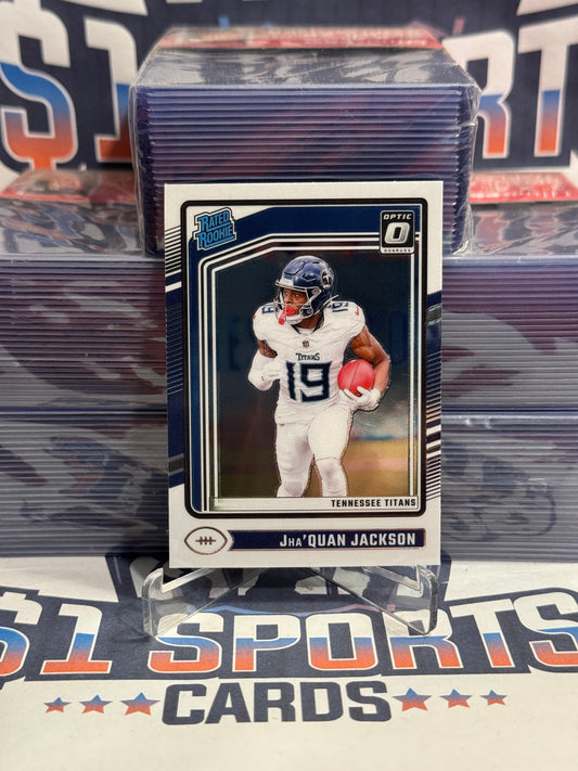 2024 Donruss Optic (Rated Rookie) Jha'Quan Jackson #253