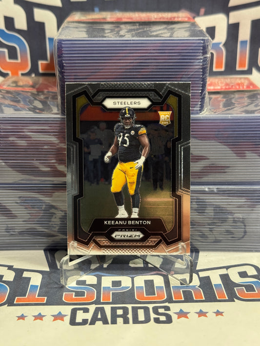 2023 Panini Prizm Keeanu Benton Rookie #387