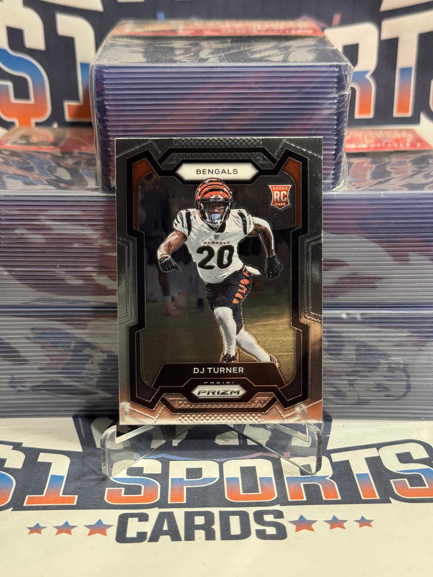 2023 Panini Prizm DJ Turner Rookie #319