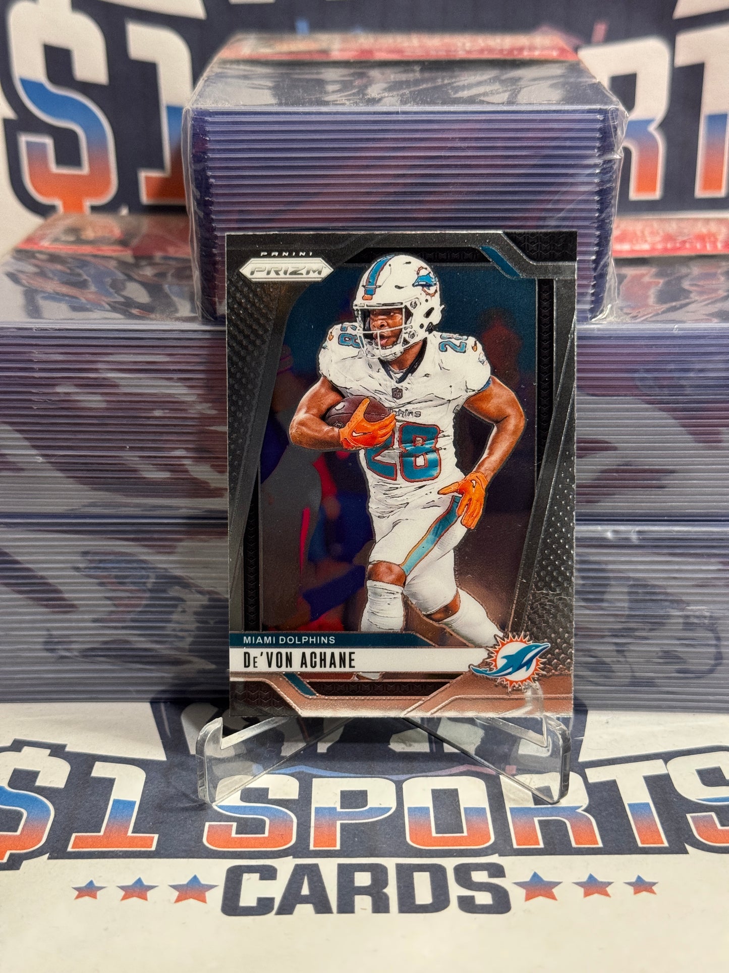2024 Panini Prizm (2nd Year) De'von Achane #176