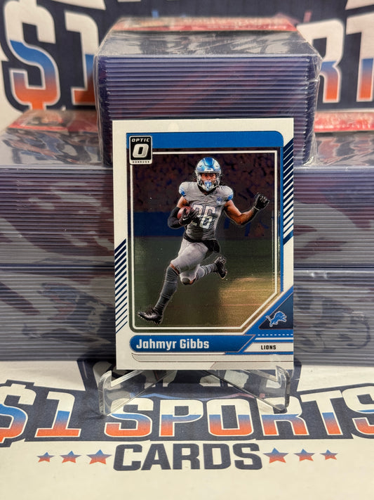 2024 Donruss Optic (2nd Year) Jahmyr Gibbs #64