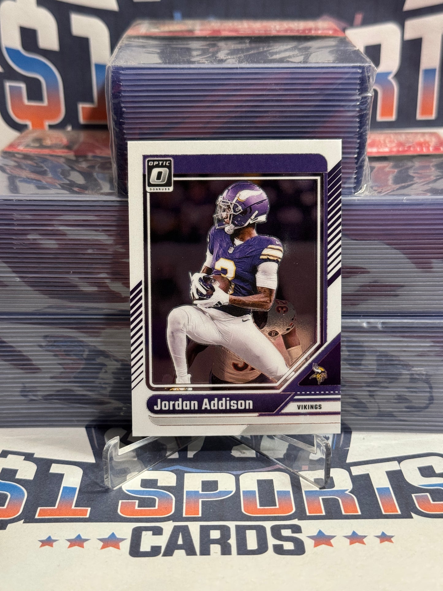 2024 Donruss Optic (2nd Year) Jordan Addison #129