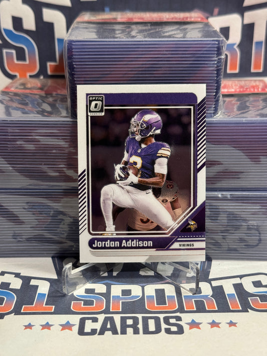 2024 Donruss Optic (2nd Year) Jordan Addison #129