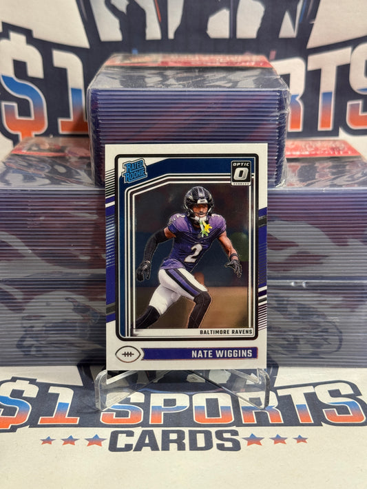 2024 Donruss Optic (Rated Rookie) Nate Wiggins #281