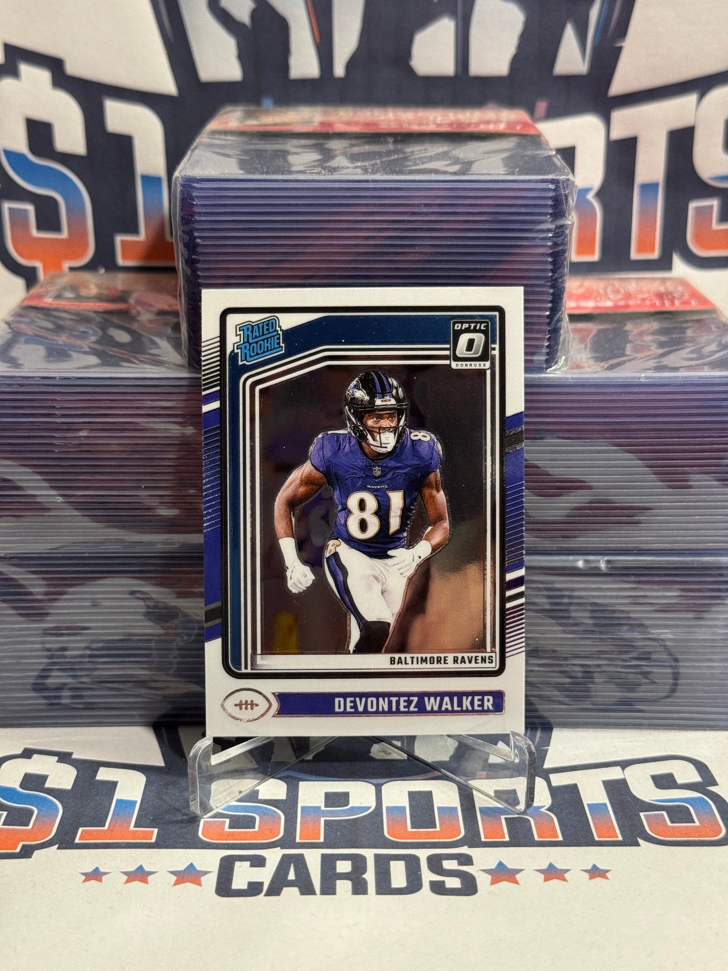 2024 Donruss Optic (Rated Rookie) Devontez Walker #228