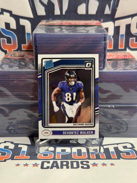 2024 Donruss Optic (Rated Rookie) Devontez Walker #228