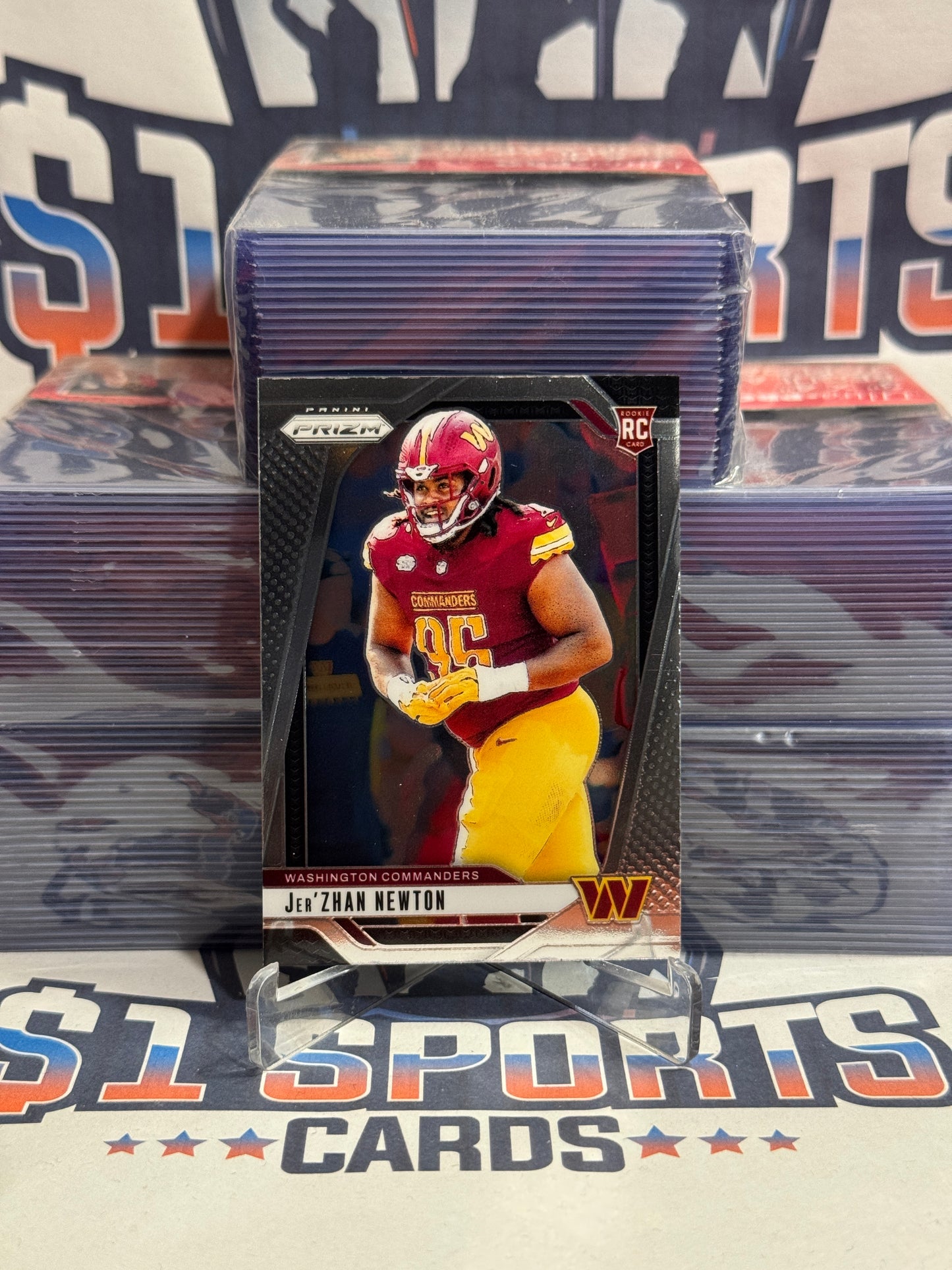 2024 Panini Prizm Zer'Zhan Newton Rookie #351