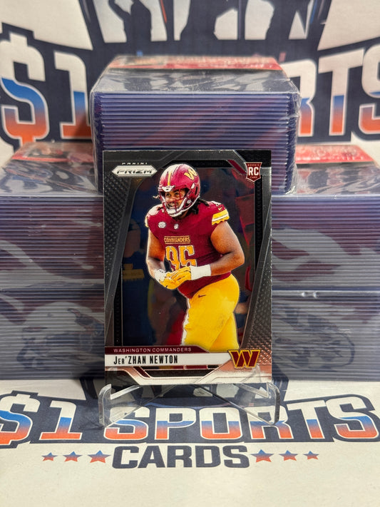 2024 Panini Prizm Zer'Zhan Newton Rookie #351