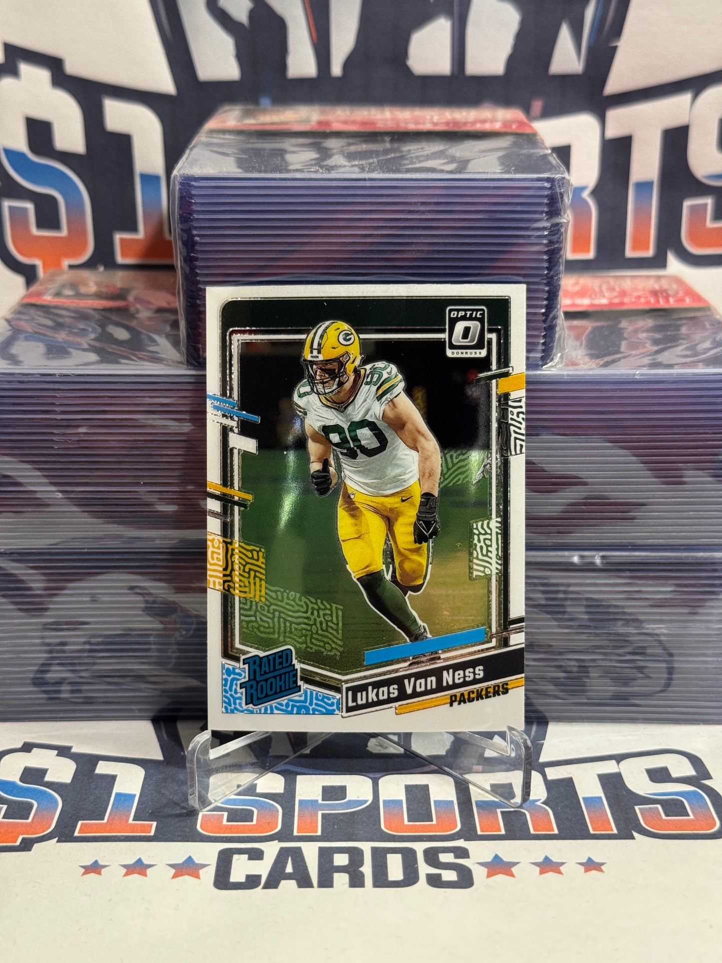 2023 Donruss Optic (Rated Rookie) Lukas Van Ness #240