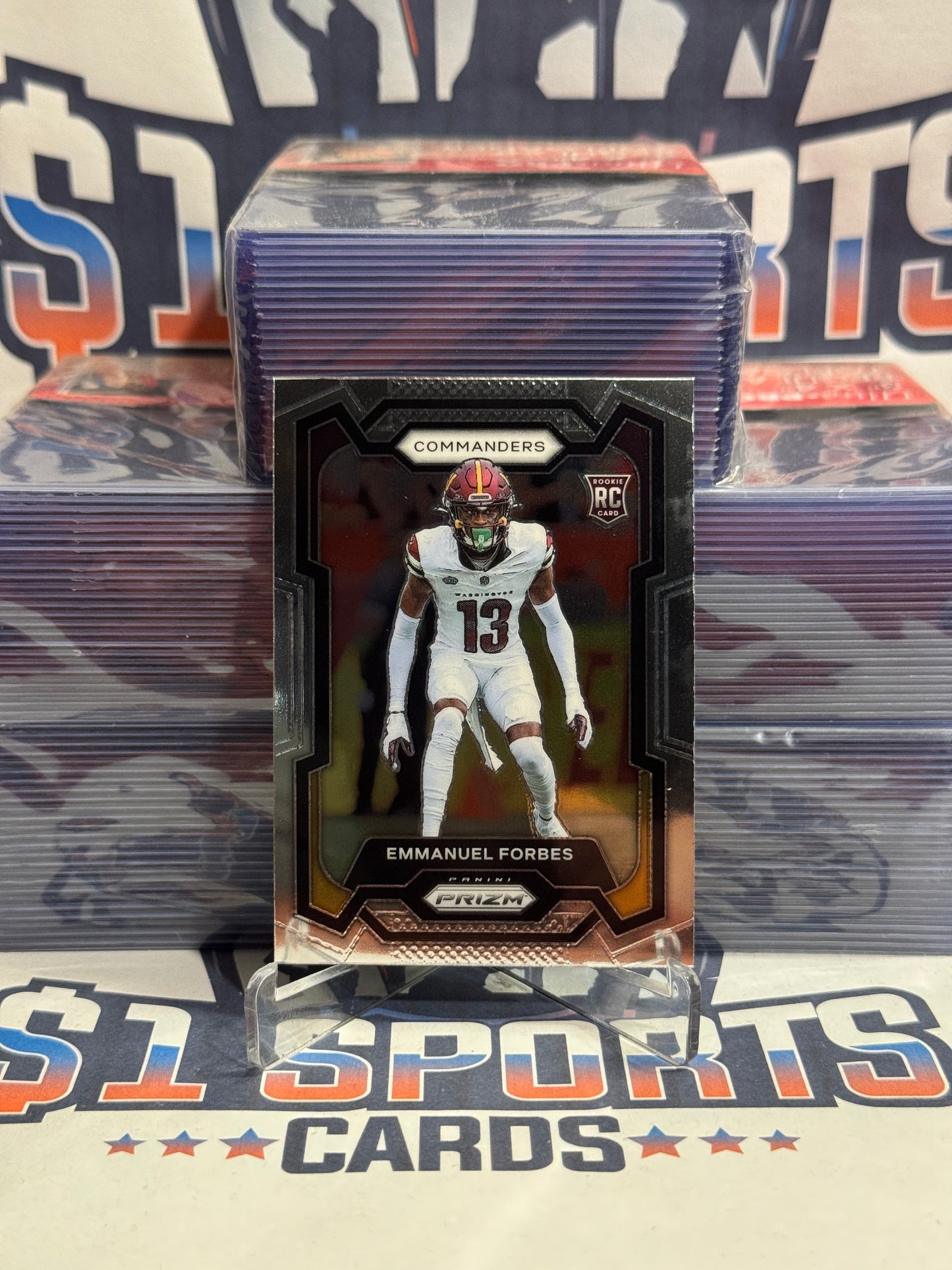 2023 Panini Prizm Emmanuel Forbes Rookie #399