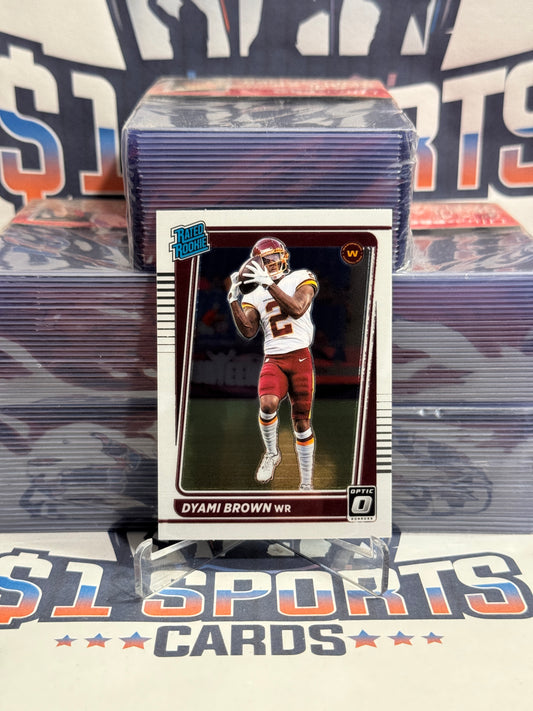 2021 Donruss Optic (Rated Rookie) Dyami Brown #223