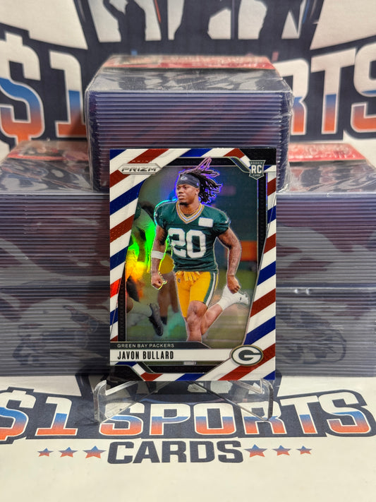 2024 Panini Prizm (Red White Blue Prizm) Javon Bullard Rookie #345