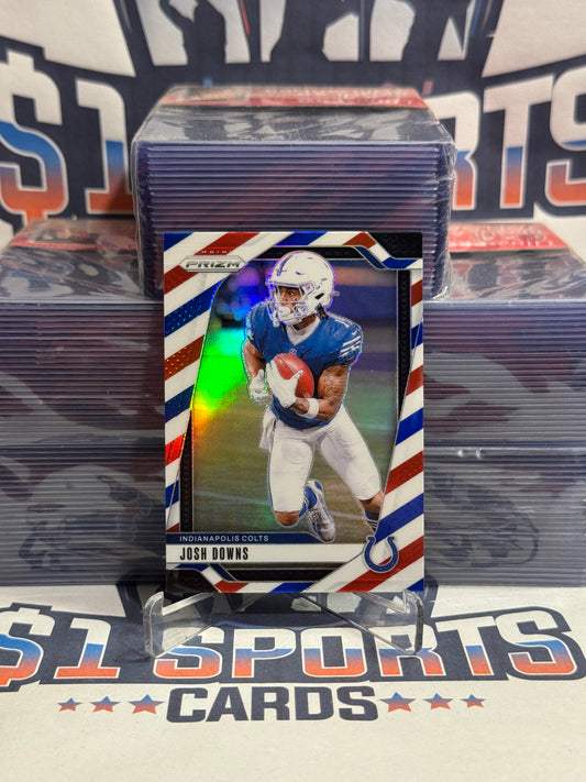 2024 Panini Prizm (Red White Blue Prizm) Josh Downs #122