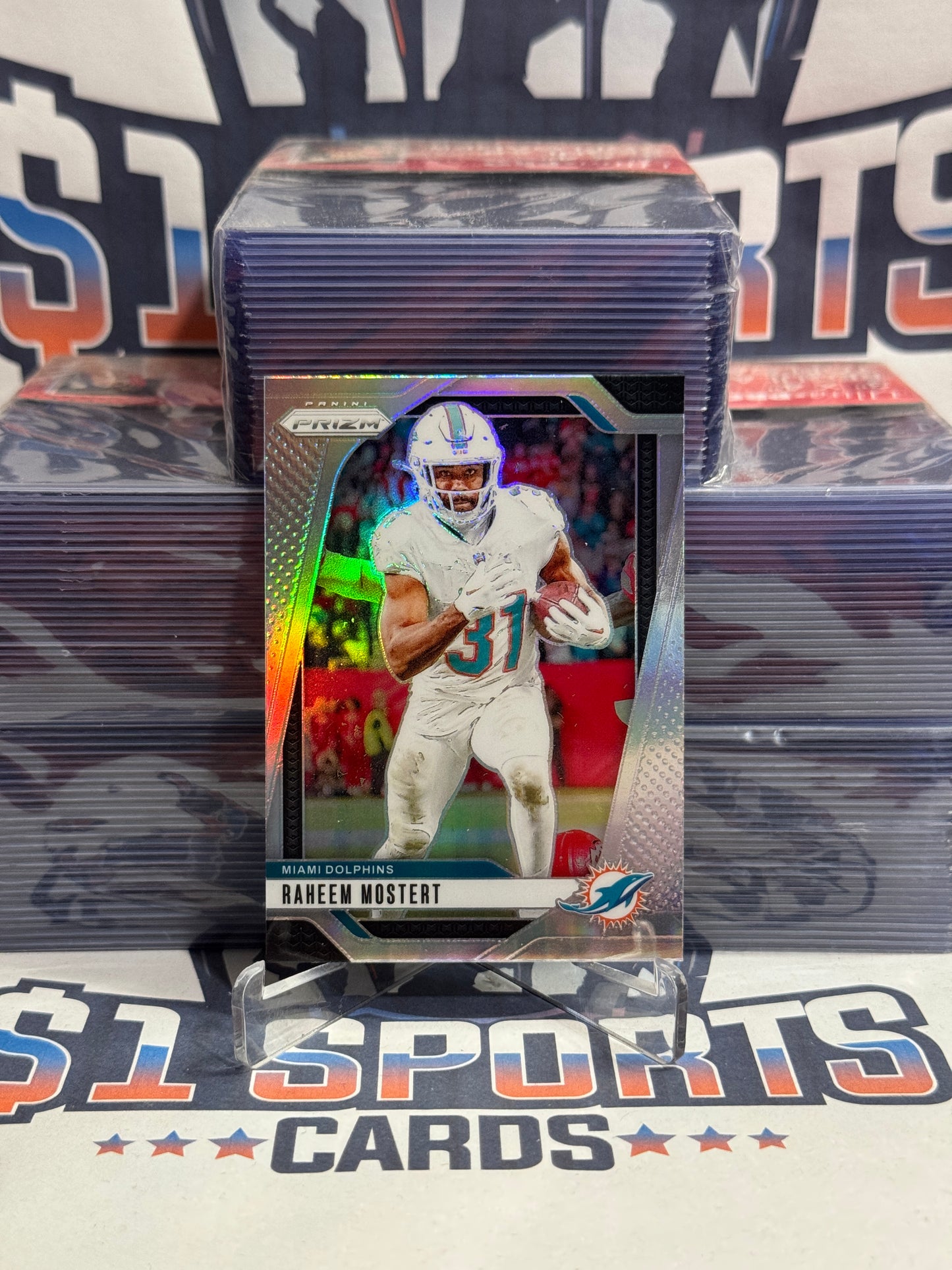 2024 Panini Prizm (Silver Prizm) Raheem Mostert #179