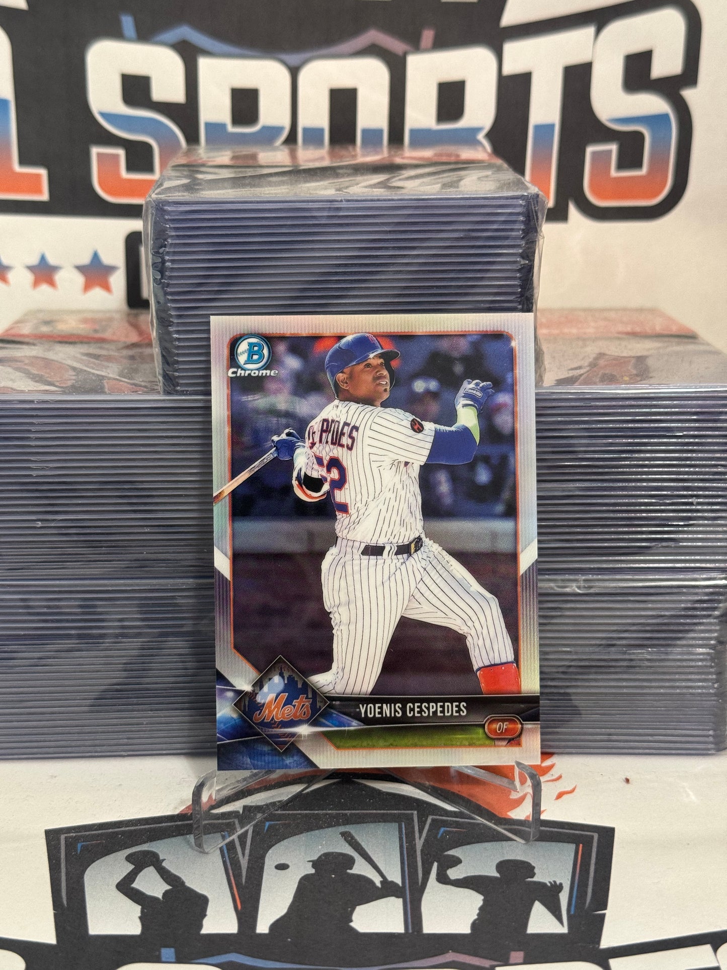 2018 Bowman Chrome (Refractor 236/499) Yoenis Cespdes #27