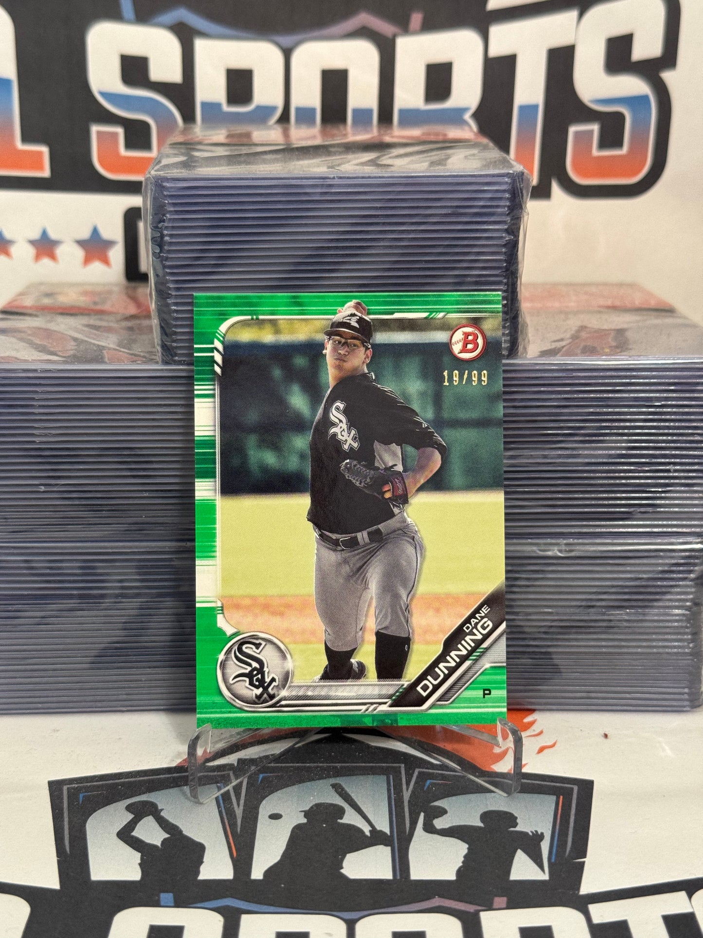 2019 Bowman Draft (Green 19/99) Dane Dunning #BD-54