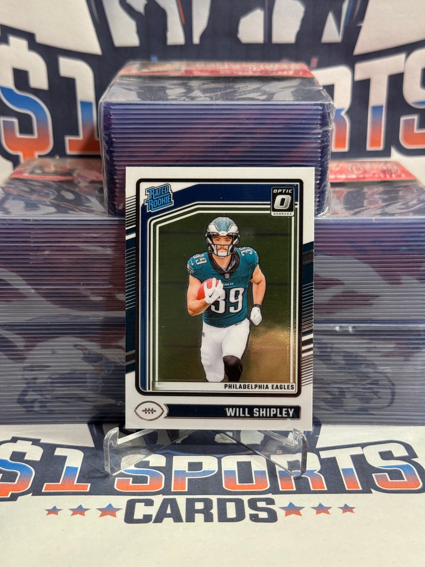2024 Donruss Optic (Rated Rookie) Will Shipley #298