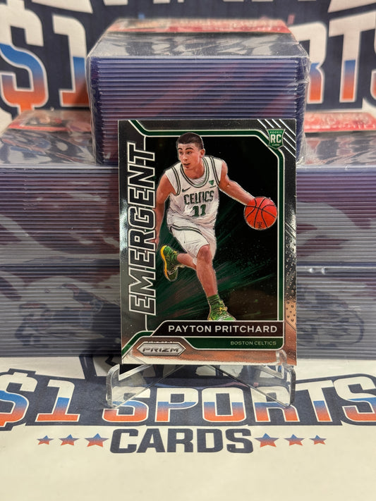 2020 Panini Prizm (Emergent) Payton Pritchard Rookie #18