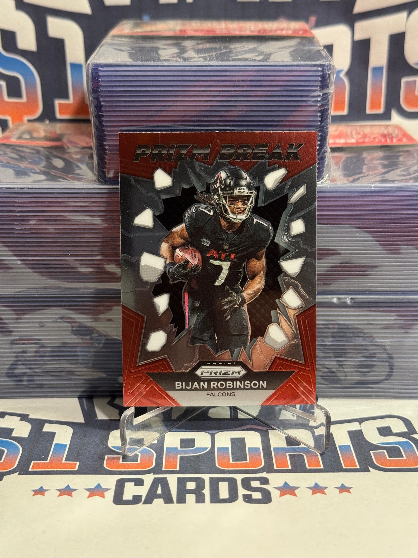 2023 Panini Prizm (Prizm Break) Bijan Robinson Rookie #PB-8
