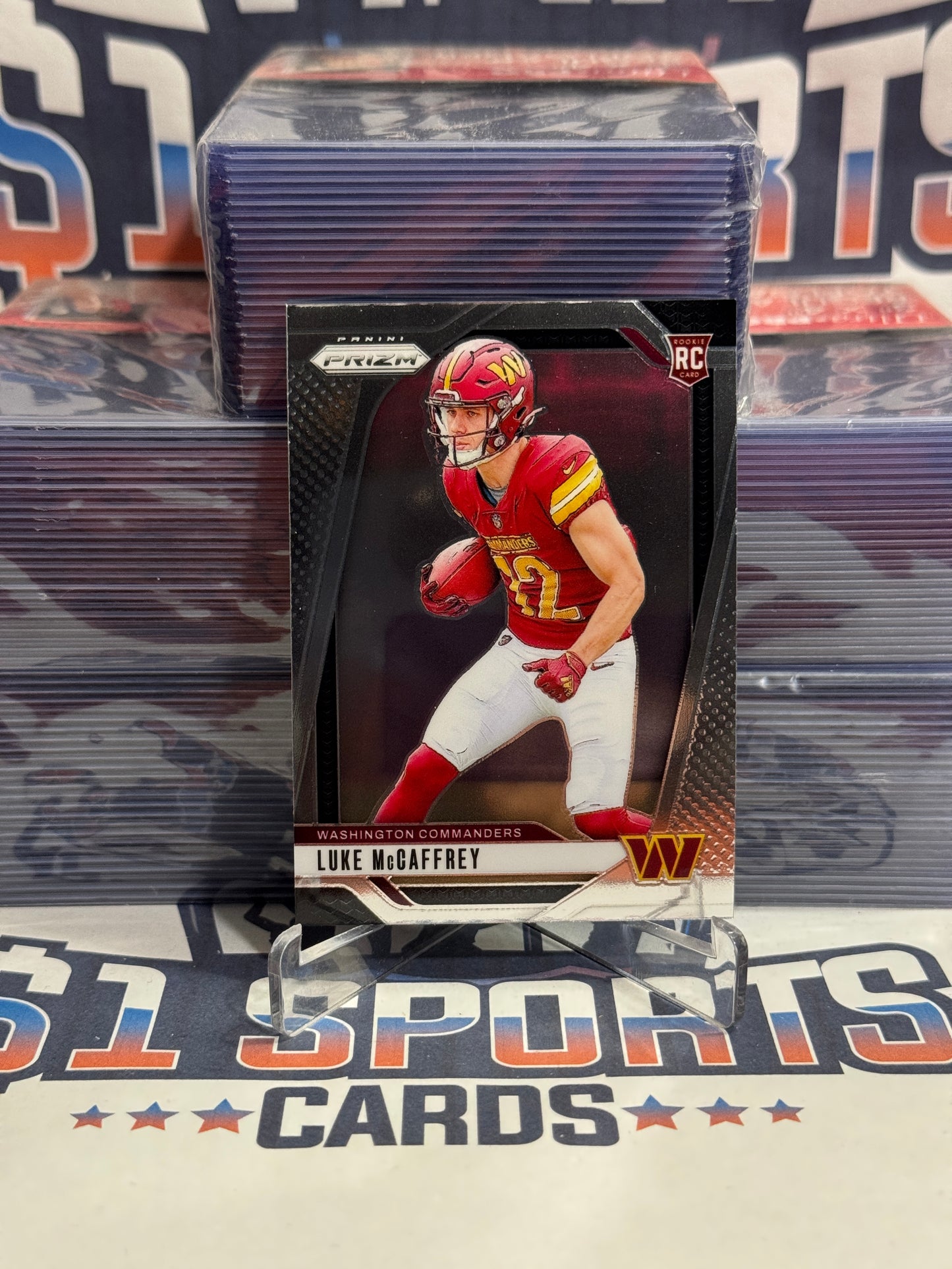 2024 Panini Prizm Luke McCaffrey Rookie #367