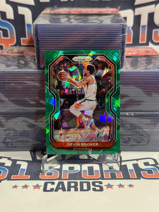 2020 Panini Prizm (Green Ice Prizm) Devin Booker #214