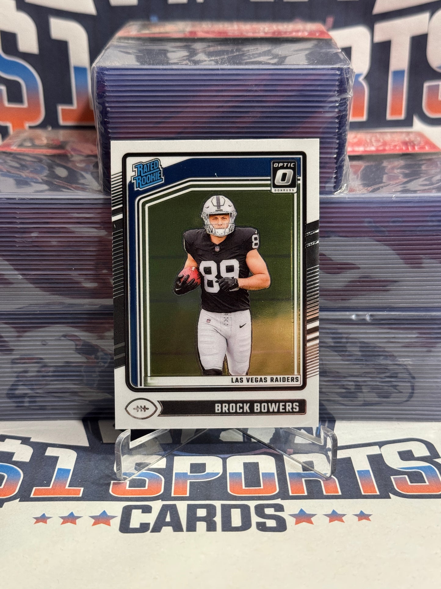 2024 Donruss Optic (Rated Rookie) Brock Bowers #215