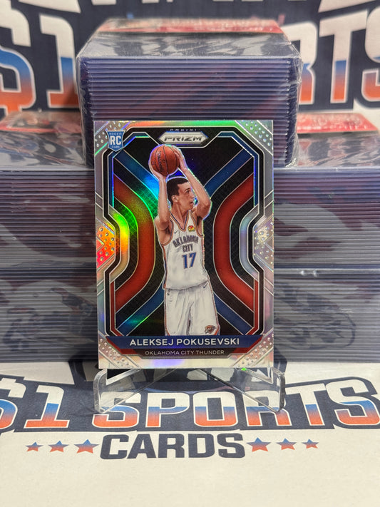 2021 Panini Prizm (Silver Prizm) Aleksej Pokusevski Rookie #264