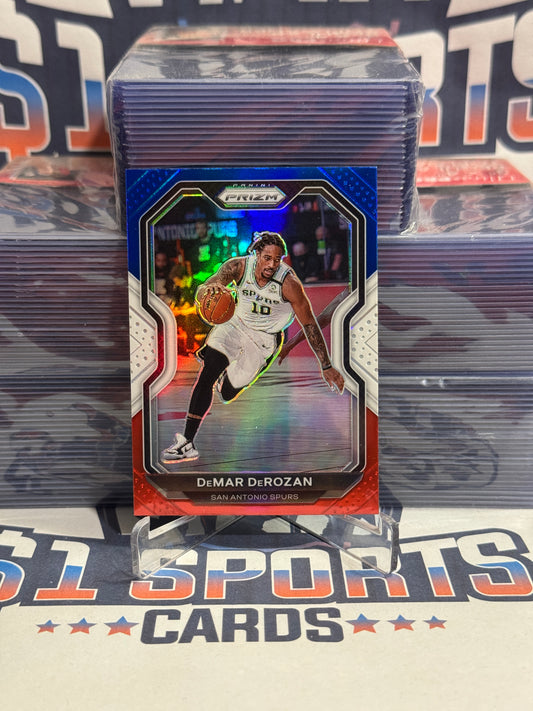 2020 Panini Prizm (Red White Blue Prizm) DeMar DeRozan #210