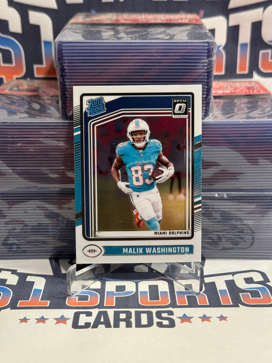 2024 Donruss Optic (Rated Rookie) Malik Washington #272