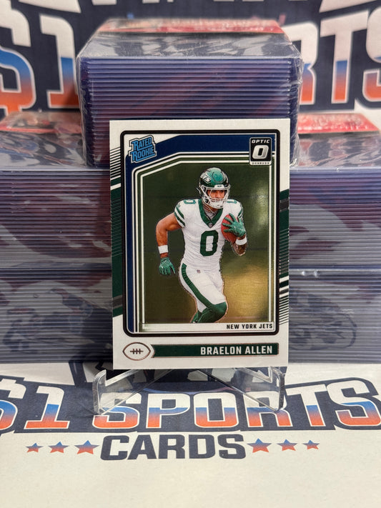 2024 Donruss Optic (Rated Rookie) Braelon Allen #211