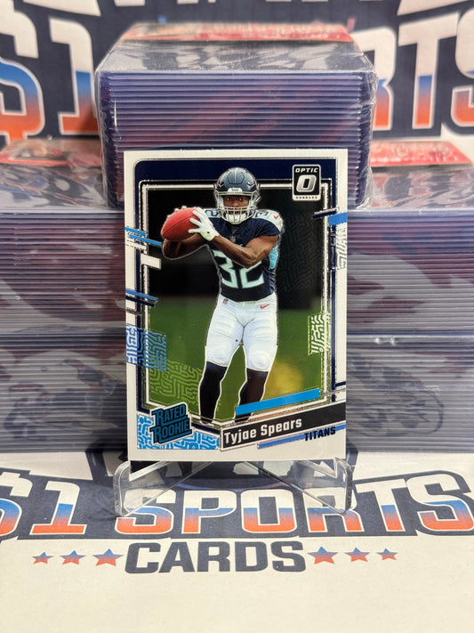 2023 Donruss Optic (Rated Rookie) Tyjae Spears #297