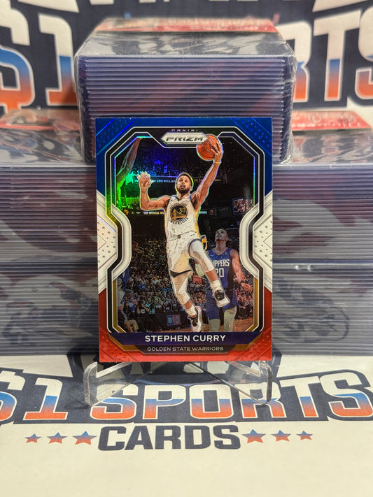 2020 Panini Prizm (Red White Blue Prizm) Stephen Curry #159