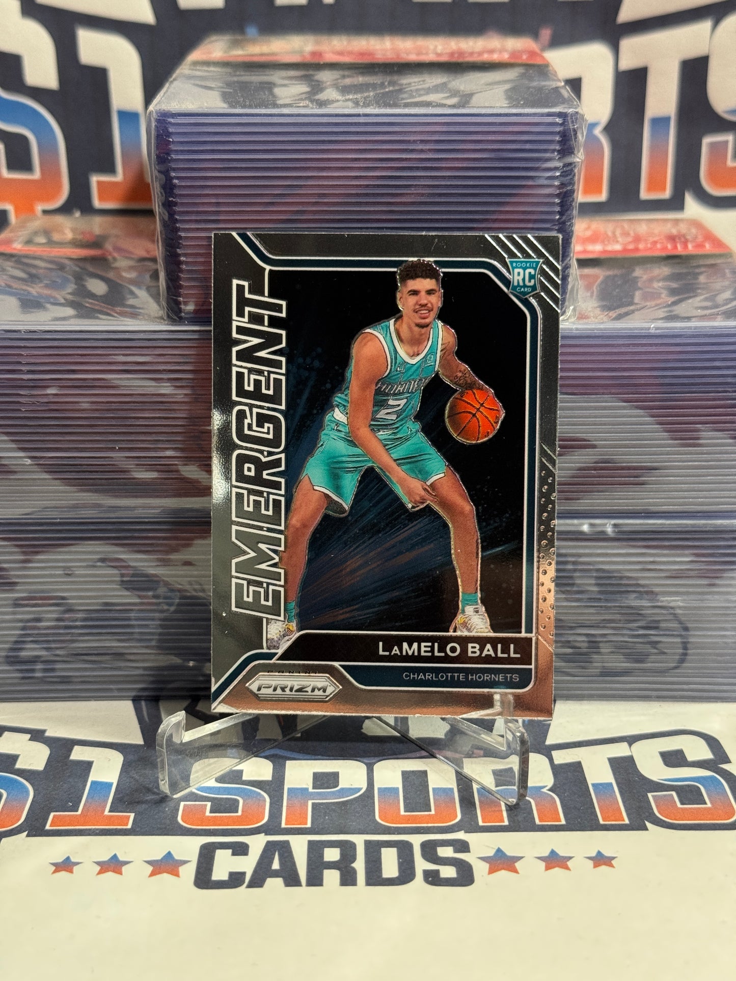 2020 Panini Prizm (Emergent) LaMelo Ball Rookie #23