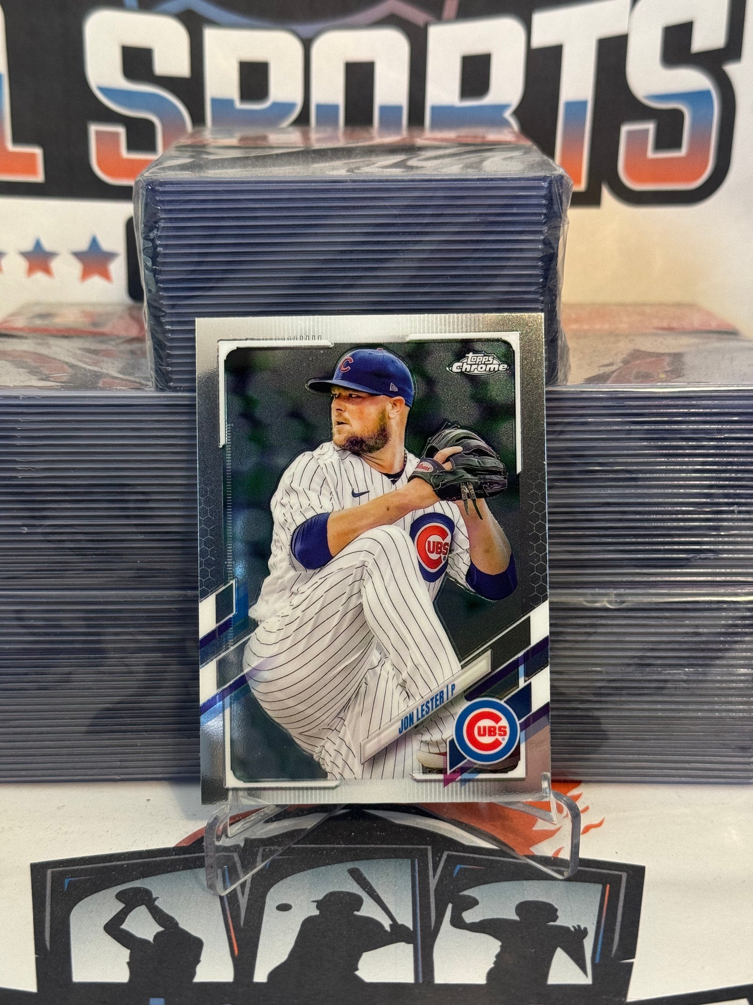 2021 Topps Chrome Jon Lester #13