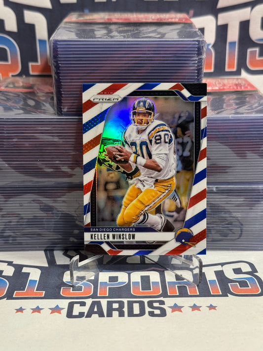 2024 Panini Prizm (Red White Blue Prizm) Kellen Winslow Sr. #164