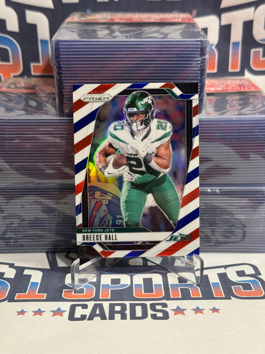 2024 Panini Prizm (Red White Blue Prizm) Breece Hall #223