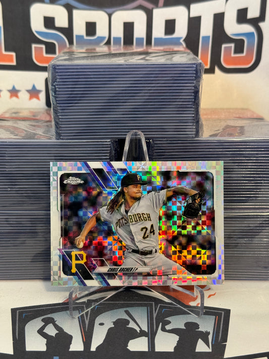 2021 Topps Chrome (X-Fractor) Chris Archer #188