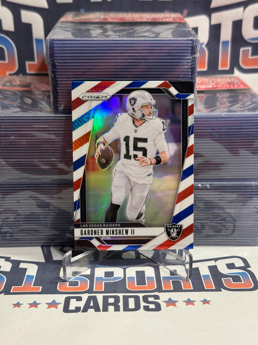 2024 Panini Prizm (Red White Blue Prizm) Gardner Minshew II #148