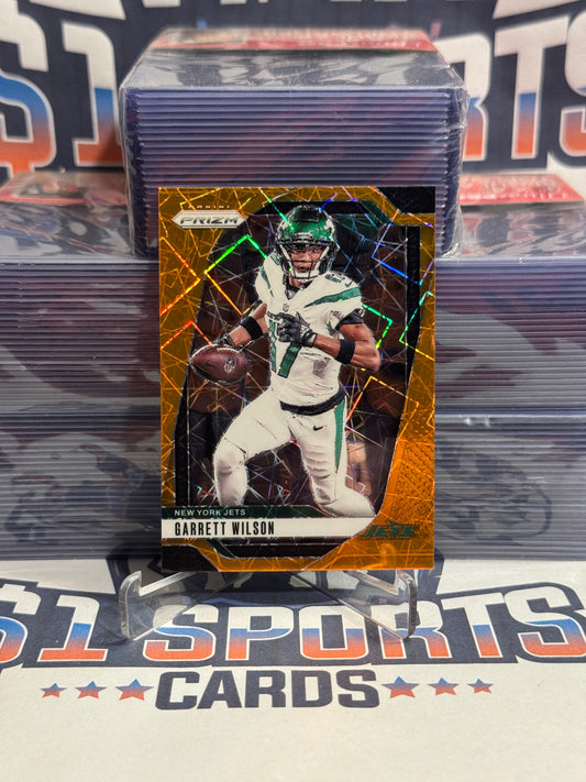 2024 Panini Prizm (Orange Lazer Prizm) Garrett Wilson #224