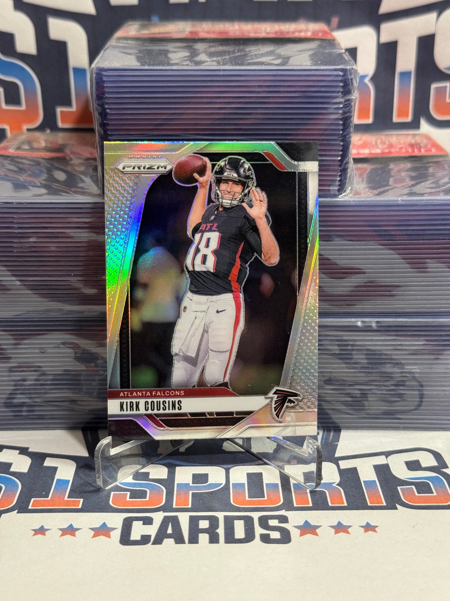 2024 Panini Prizm (Silver Prizm) Kirk Cousins #10
