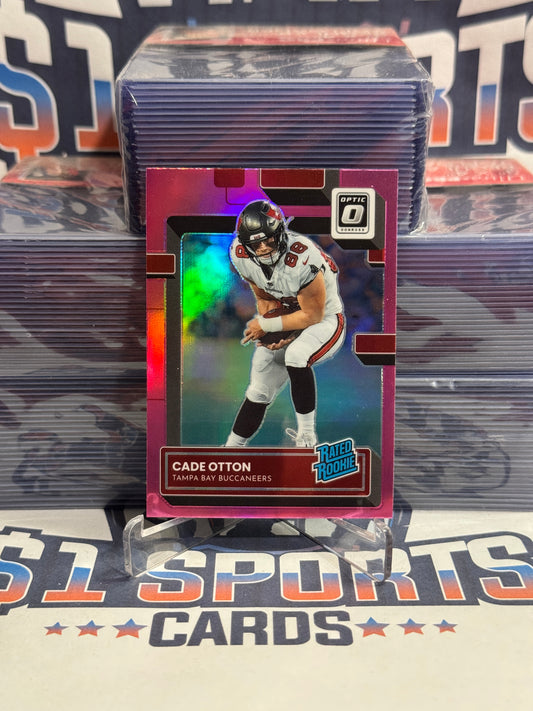 2022 Donruss Optic (Pink Prizm, Rated Rookie) Cade Otton #293