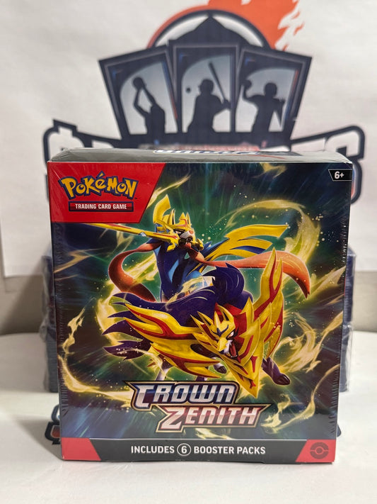 Pokemon TCG: Sealed Crown Zenith Booster Bundle Box