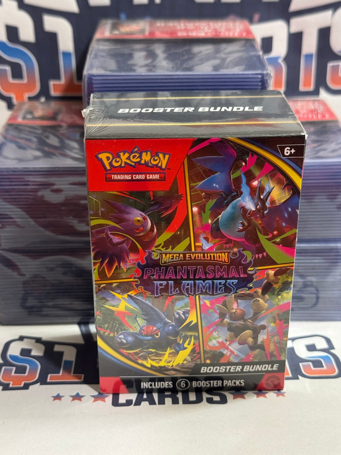 Pokemon TCG: Sealed Phantasmal Flames Booster Bundle Box