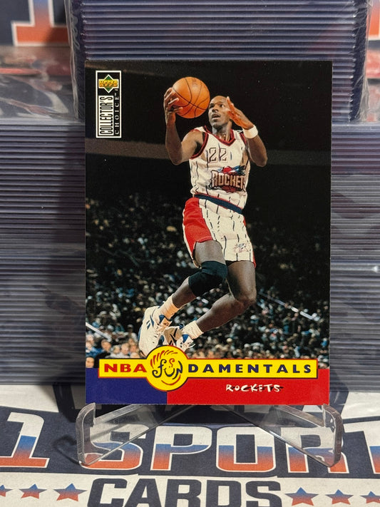 1996 Upper Deck Collector's Choice (NBA Fundamentals) Clyde Drexler #175